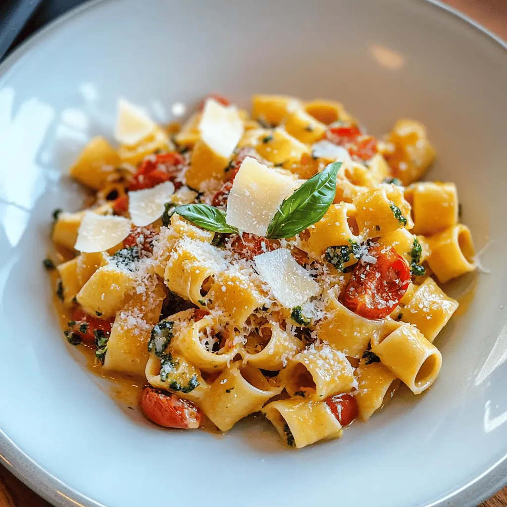 Fresh, vibrant, and bursting with flavor, this Cherry Tomato and Basil Pasta is a delightful dish that's easy to make! With sweet cherry tomatoes and fragrant basil, it’s a perfect light meal for any occasion. Plus, it takes just 30 minutes to whip up! Save this recipe for a quick weeknight dinner or a special summer gathering!