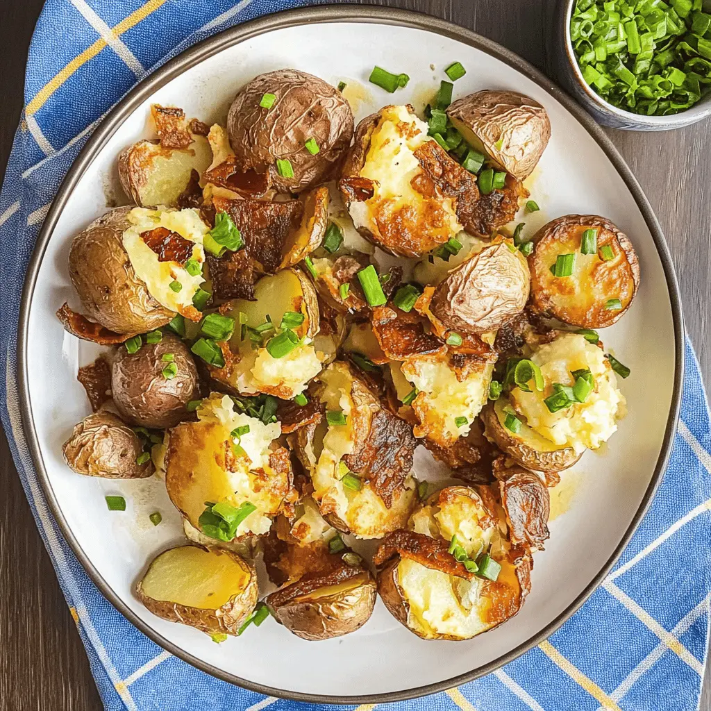 Get ready to enjoy perfectly crispy Easy Blackstone Smashed Potatoes! This delightful recipe features baby potatoes that are boiled until tender, smashed, and seasoned to perfection. With a golden crust and soft interior, these potatoes are ideal for grilling on your Blackstone. Save this recipe for your next BBQ or family gathering and impress everyone with this delicious side dish!
