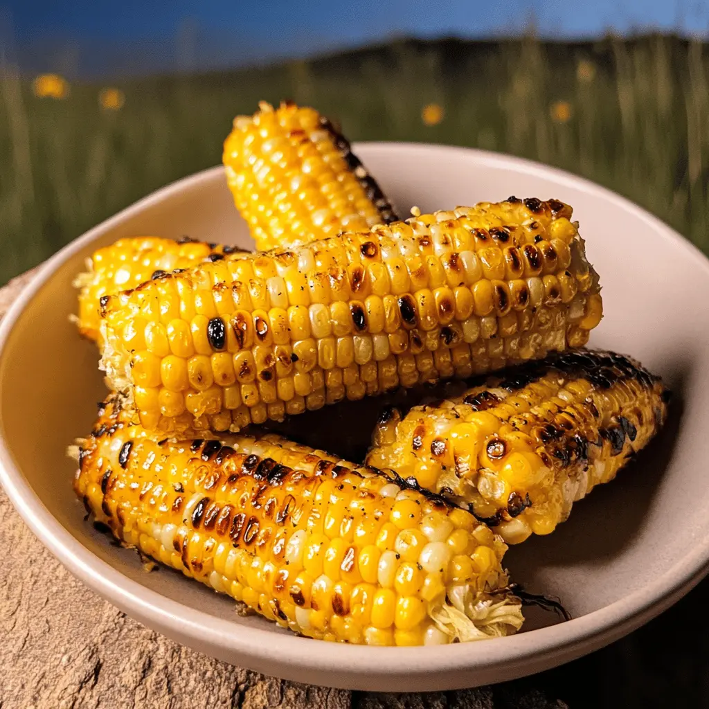 Get ready for a summer classic! This Garlic Butter Grilled Corn On The Cob is packed with rich flavors that elevate any backyard barbecue. The combination of smoky grilled corn and savory garlic butter makes each bite irresistible. Perfect for picnics, family gatherings, or a cozy night in! Save this recipe to brighten up your next meal!