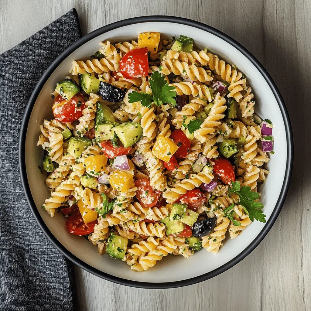 Fuel your day with this delightful High Protein Pasta Salad that's bursting with flavors! Packed with protein-rich ingredients like beans and chicken, it's perfect for a nutritious lunch or a vibrant side dish at your next gathering. Save this recipe and impress your family and friends with this healthy, easy-to-make option that's as delicious as it is filling! Enjoy it chilled any time!