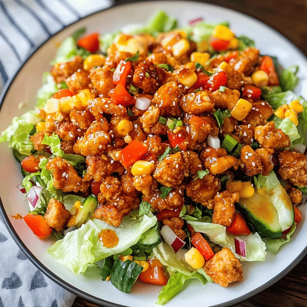 Easy Honey Hot Chicken Salad Recipe