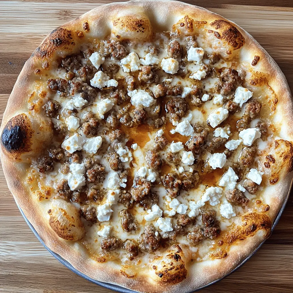 Looking for a flavor-packed pizza that will impress? This Hot Sausage Feta Honey Pizza combines spicy sausage with tangy feta and a drizzle of sweet honey for the perfect balance. It’s a unique spin on a classic dish that’s great for game nights or casual gatherings. Save this recipe now to create your new favorite pizza!
