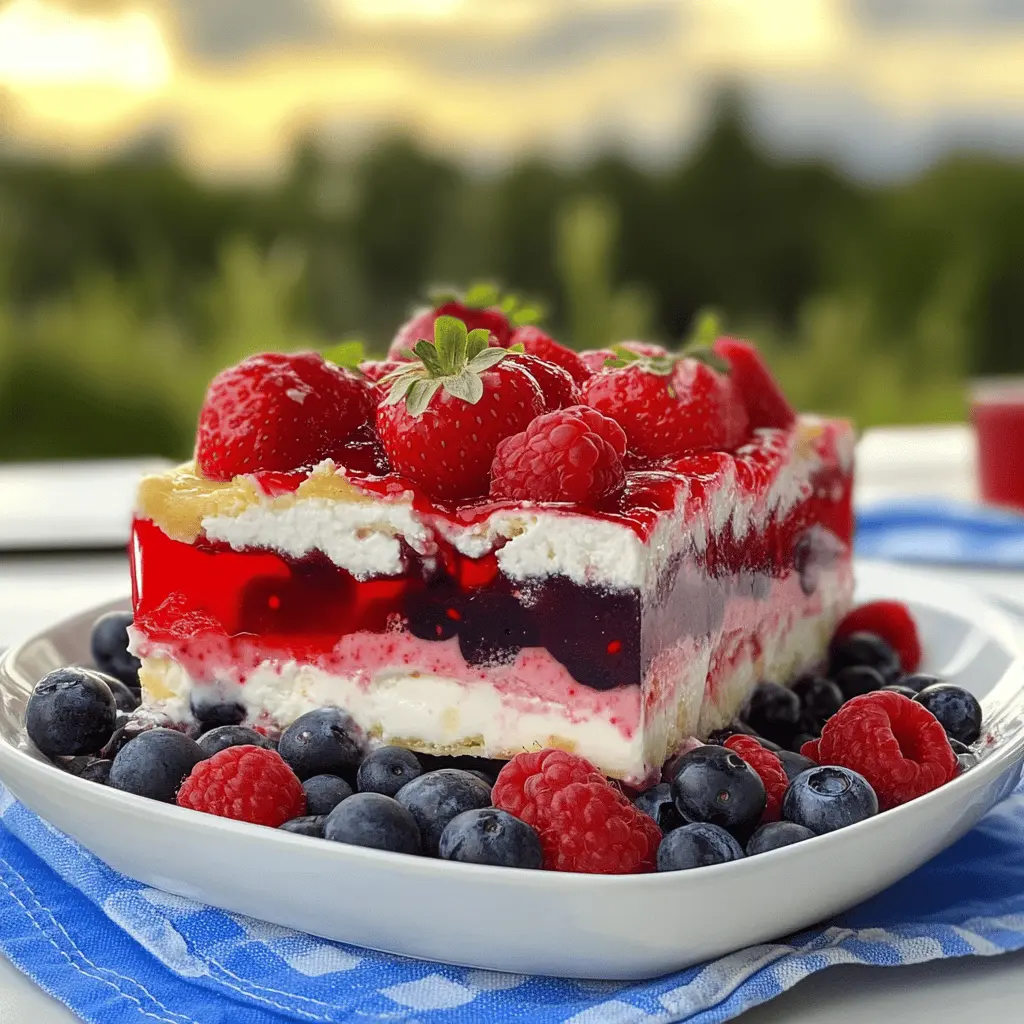 Brighten up your summer with this delicious Summer Berry Jello Lasagna! Bursting with fresh strawberries, blueberries, and whipped cream, this easy no-bake dessert is perfect for picnics and gatherings. Layers of creamy goodness and fruity flavors create a refreshing treat that everyone will love. Save this recipe for your next summer celebration! 🍓✨