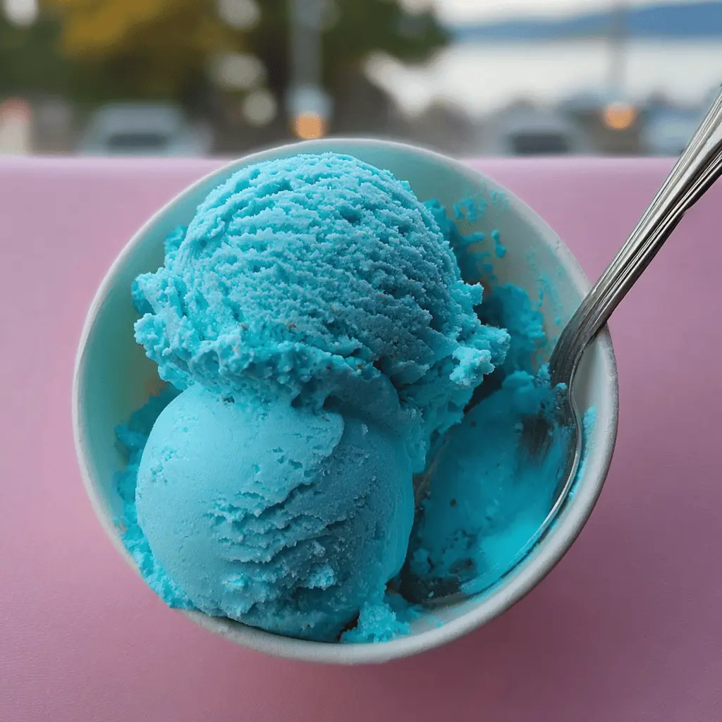Easy Homemade Blue Moon Ice Cream Recipe