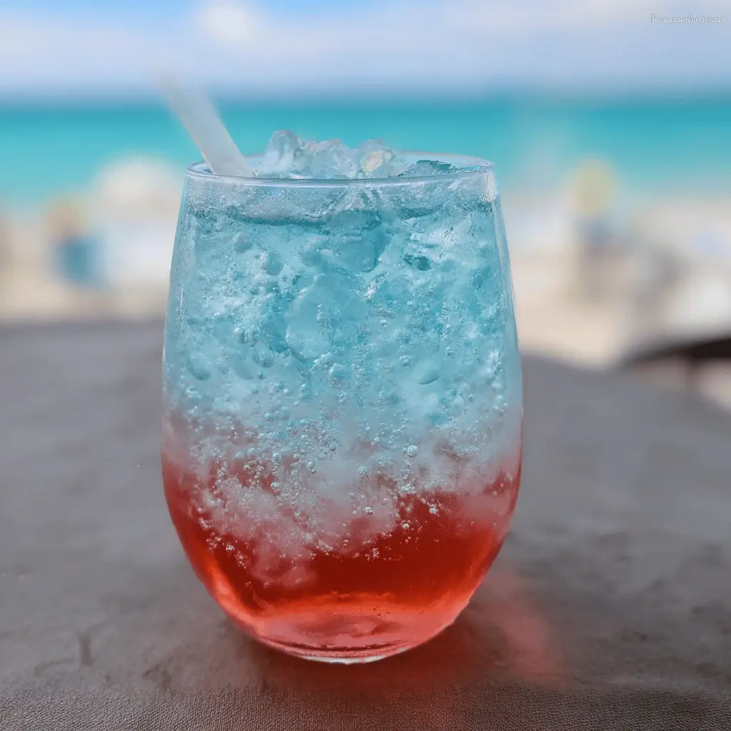 Easy Beach Water Cocktail Recipe for Summer