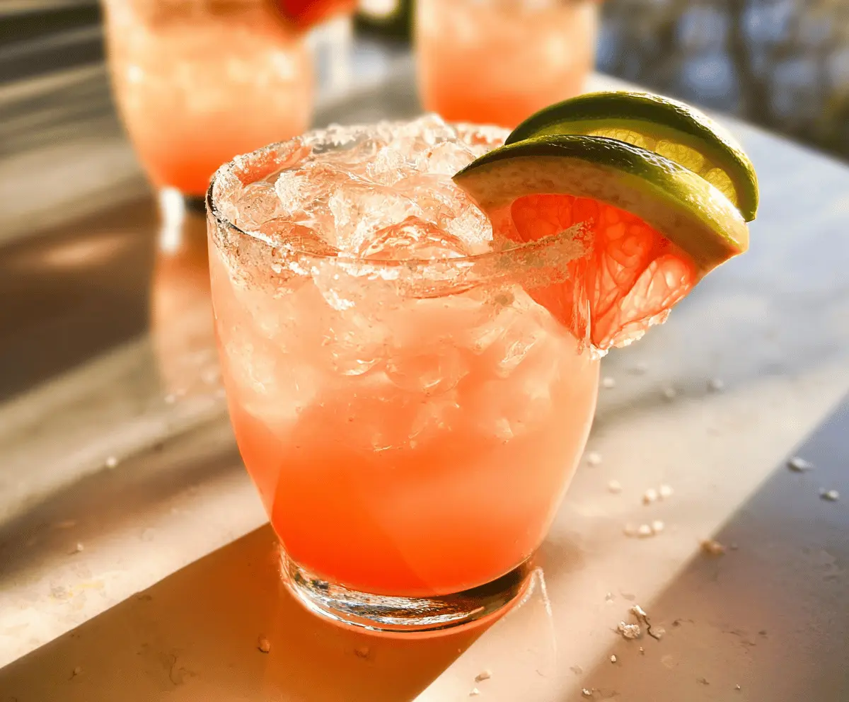Easy Refreshing Paloma Cocktail Recipe