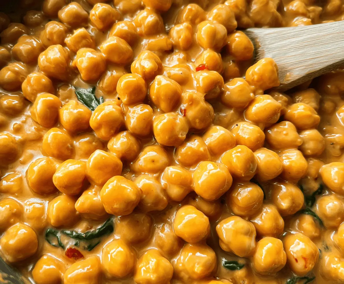 Easy Marry Me Chickpeas Recipe