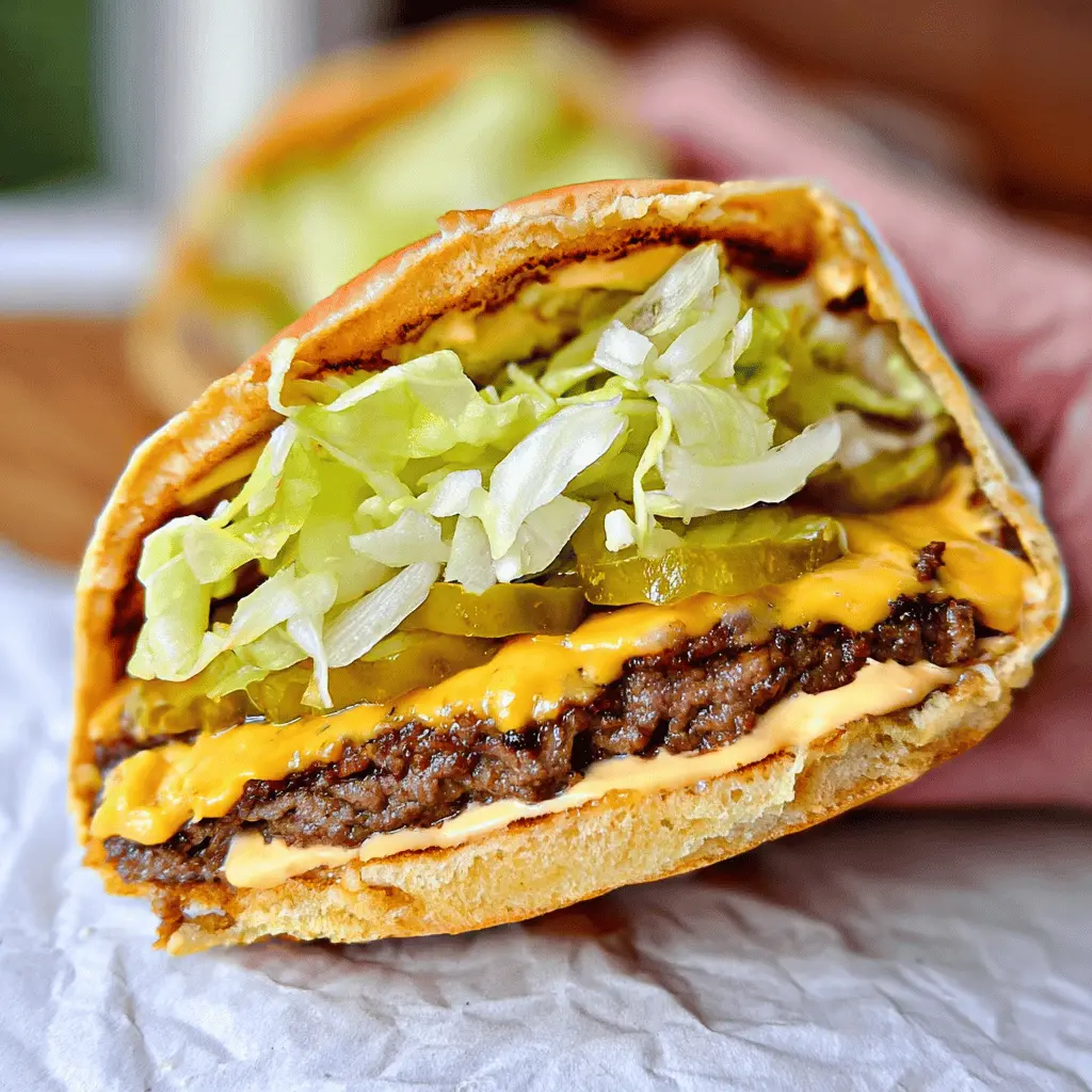 Easy Keto Big Mac Smash Burger Recipe