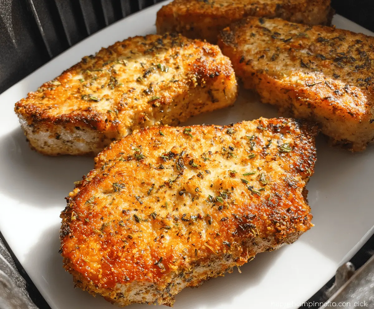 Easy Crispy Air Fryer Pork Chops Recipe