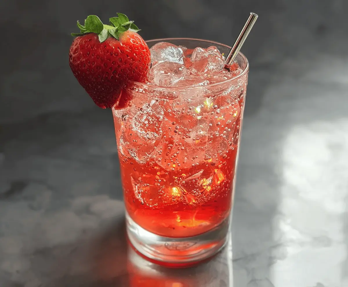 Easy Strawberry Dirty Sprite Recipe to Refresh and Cool Down