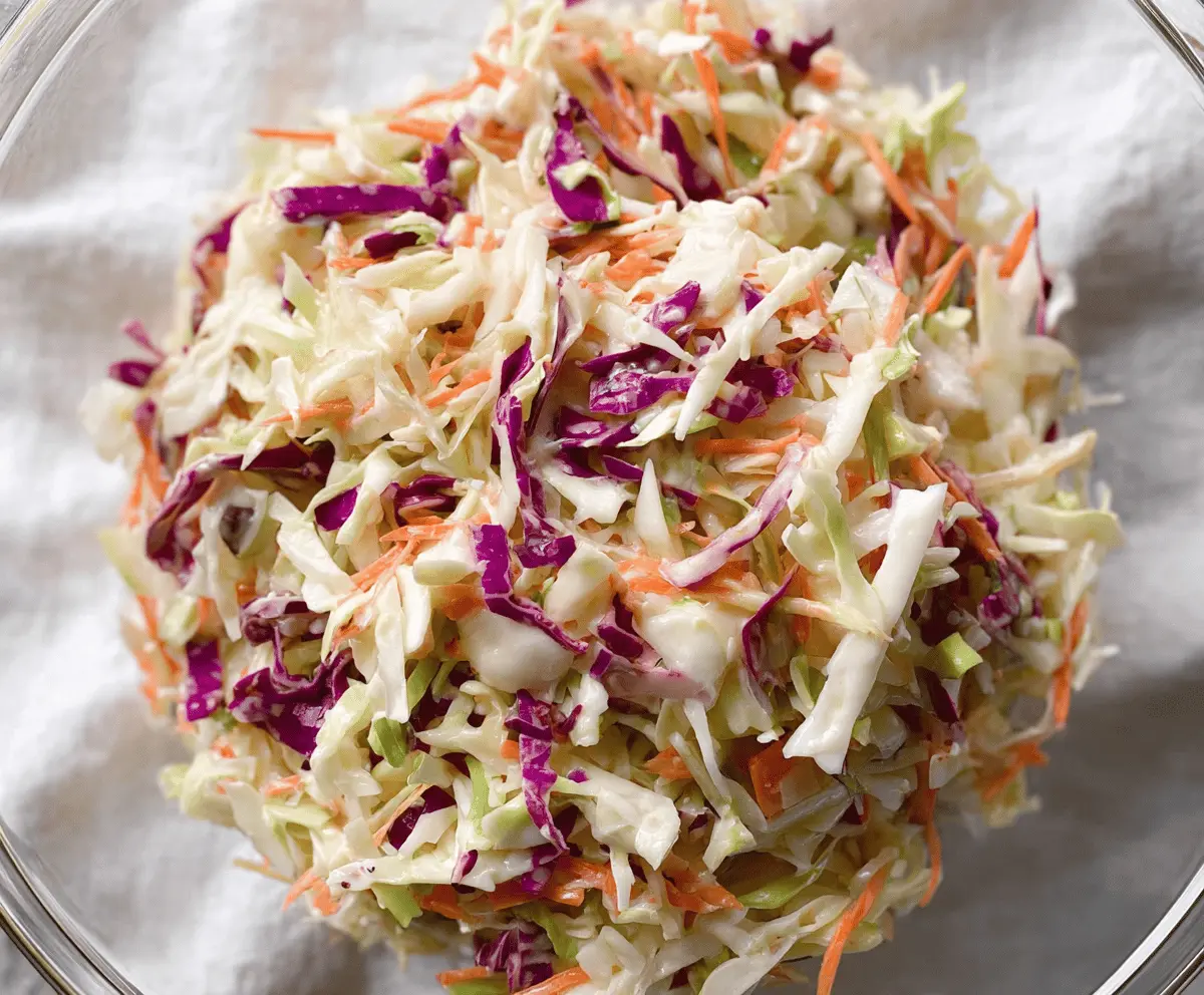 Easy Creamy Coleslaw for Pulled Pork