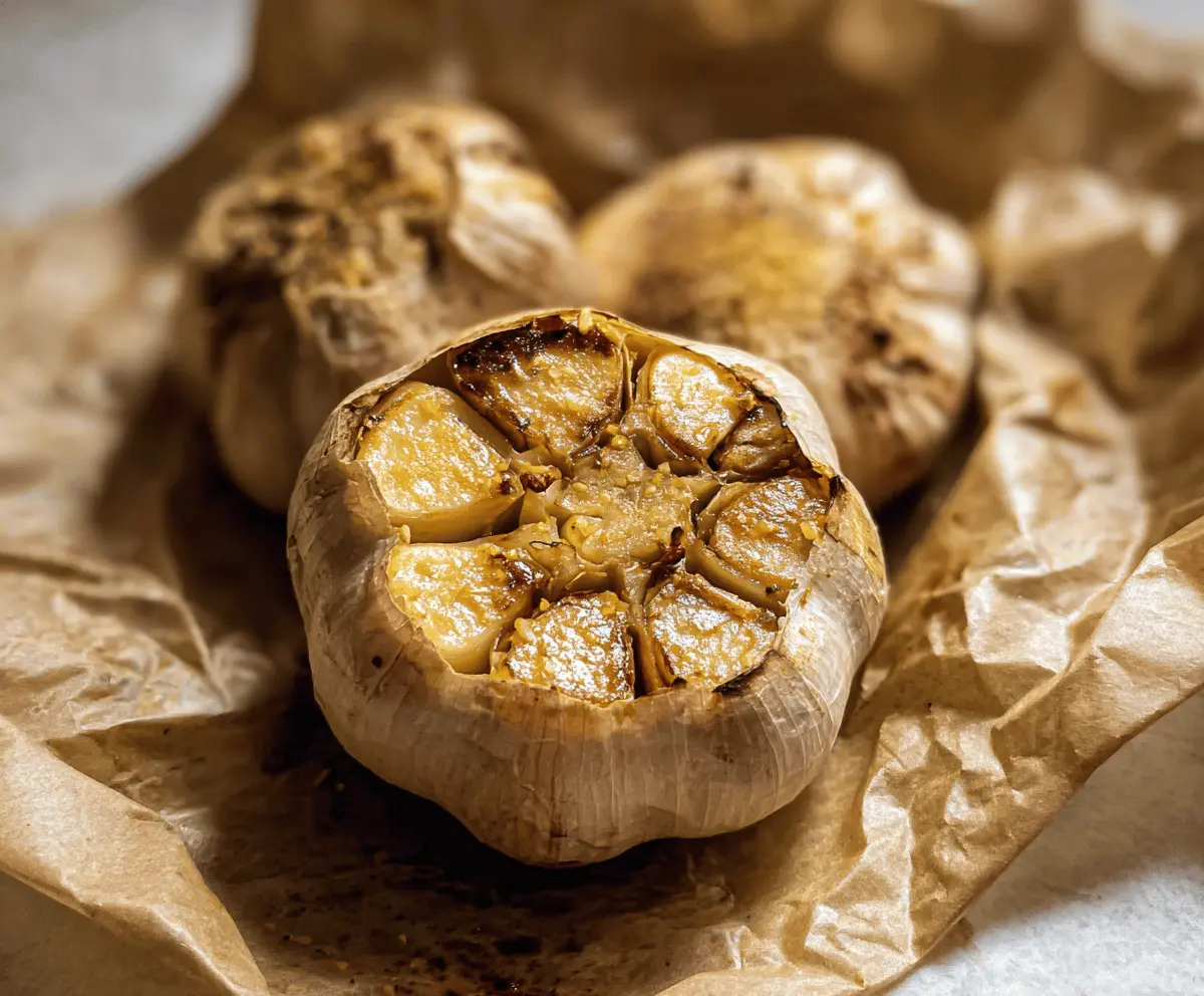 Easy Roasted Garlic Without Foil Method