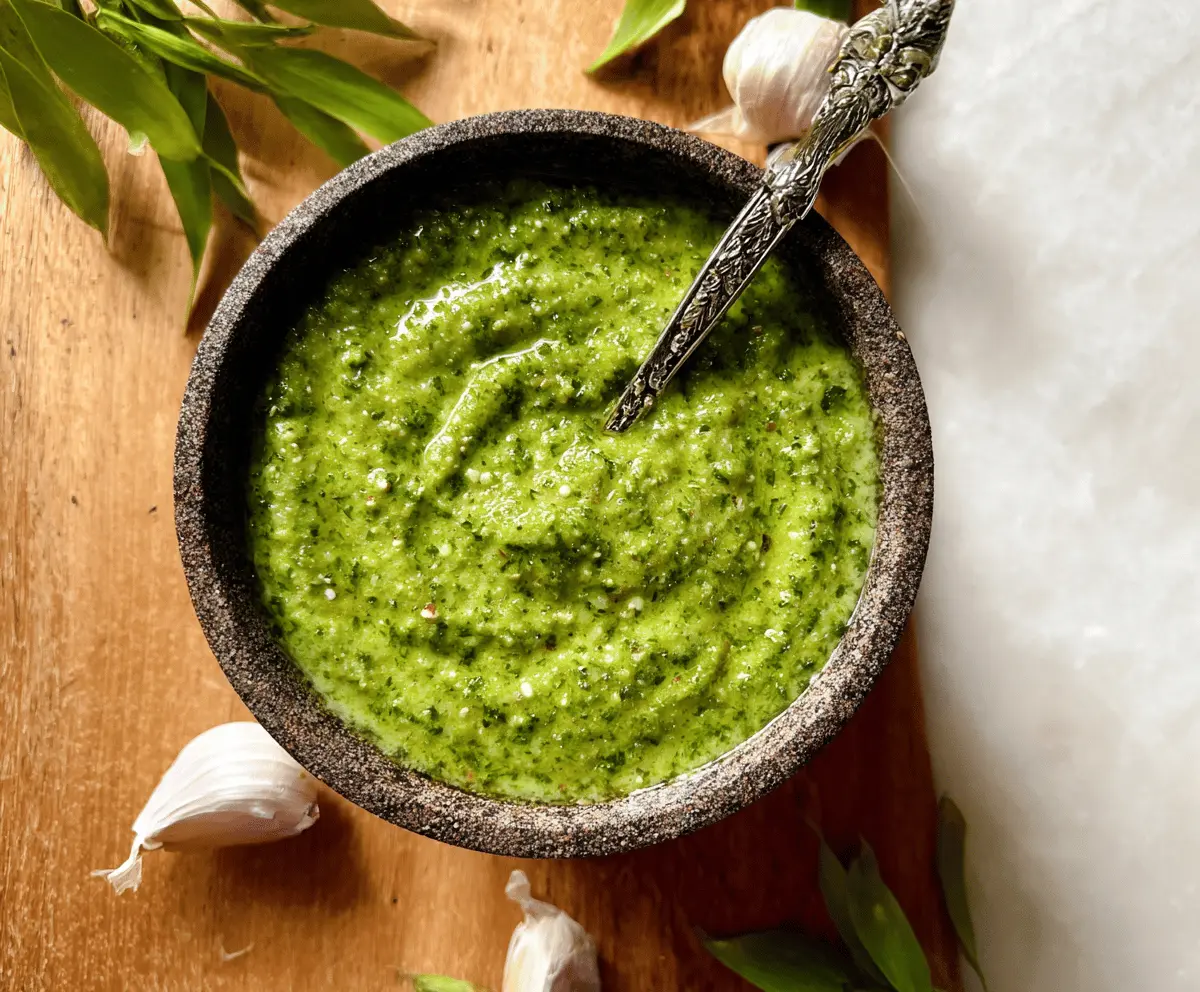 Easy Garlic Scape Pesto Recipe for Quick Meals