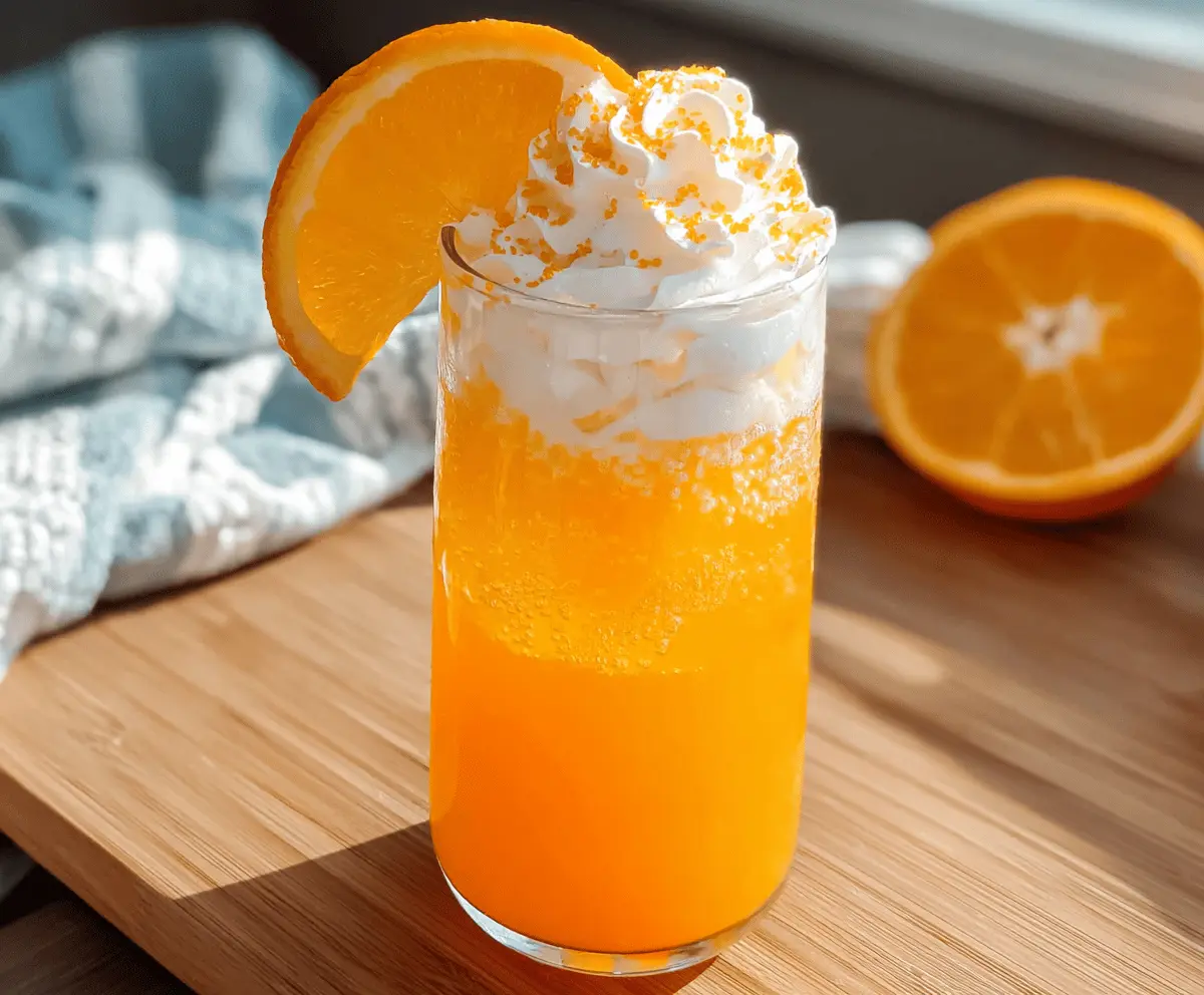 Easy Orange Creamsicle Cocktail Recipe