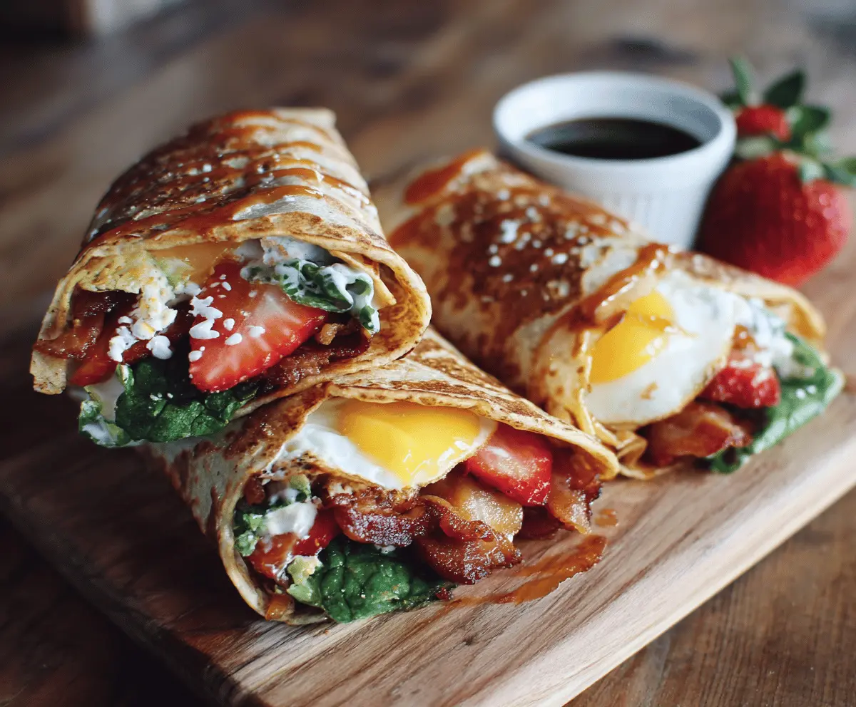 Pancake Breakfast Wraps
