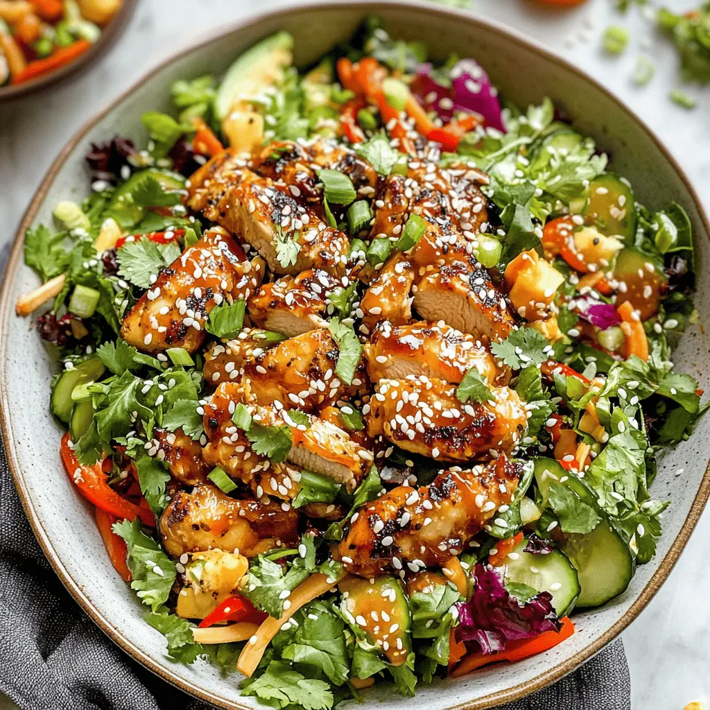 Easy Sesame Chicken Salad Recipe