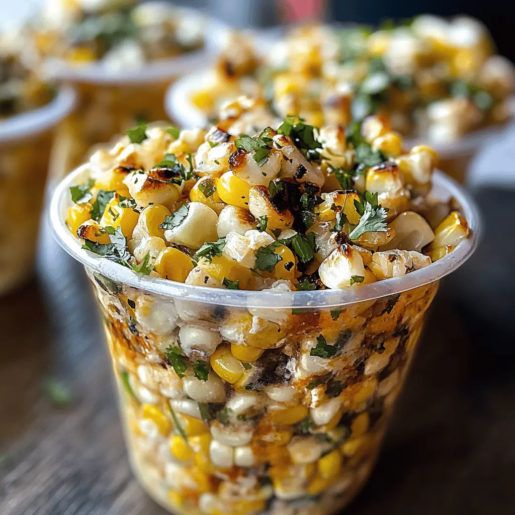 Easy Mexican Corn Cups (Esquites) Recipe