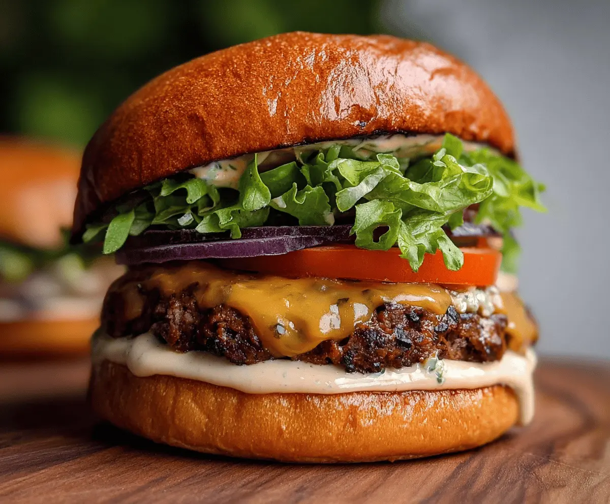 Easy and Healthy Black Bean Burger Recipe