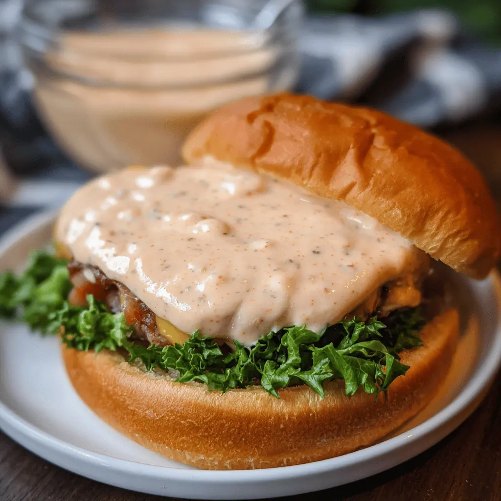 Easy Homemade Smashburger Sauce Recipe