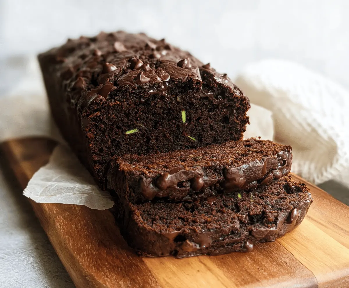 Moist Gluten-Free Chocolate Zucchini Bread Recipe