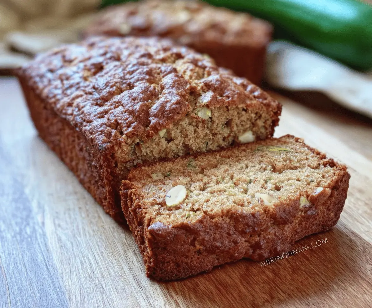 Easy Almond Flour Zucchini Bread Recipe