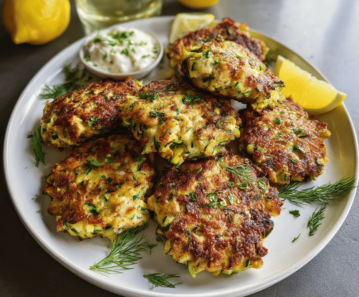 Easy Chicken Zucchini Fritters for Quick Meals