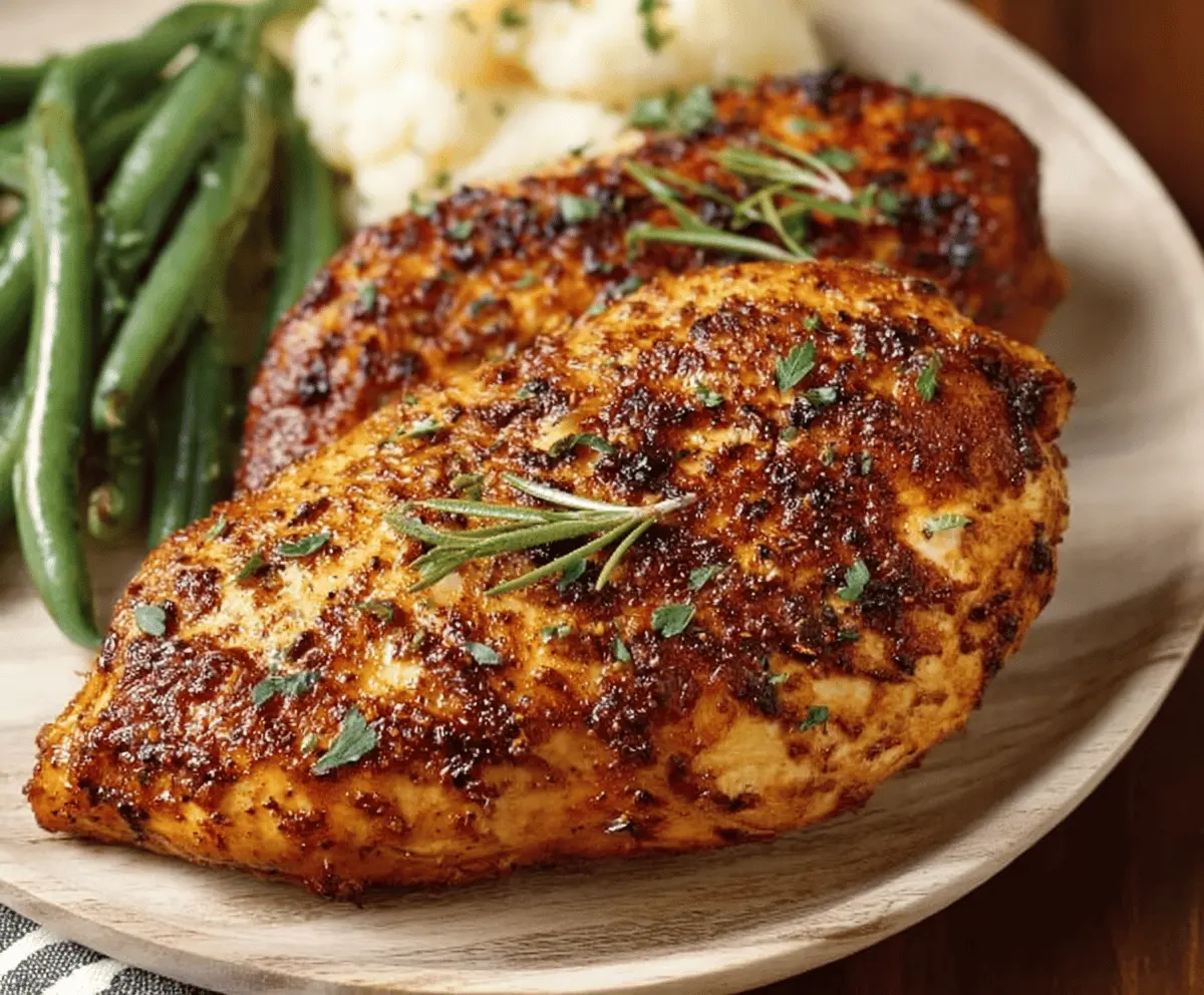 Juicy Air Fryer Chicken Breasts Recipe