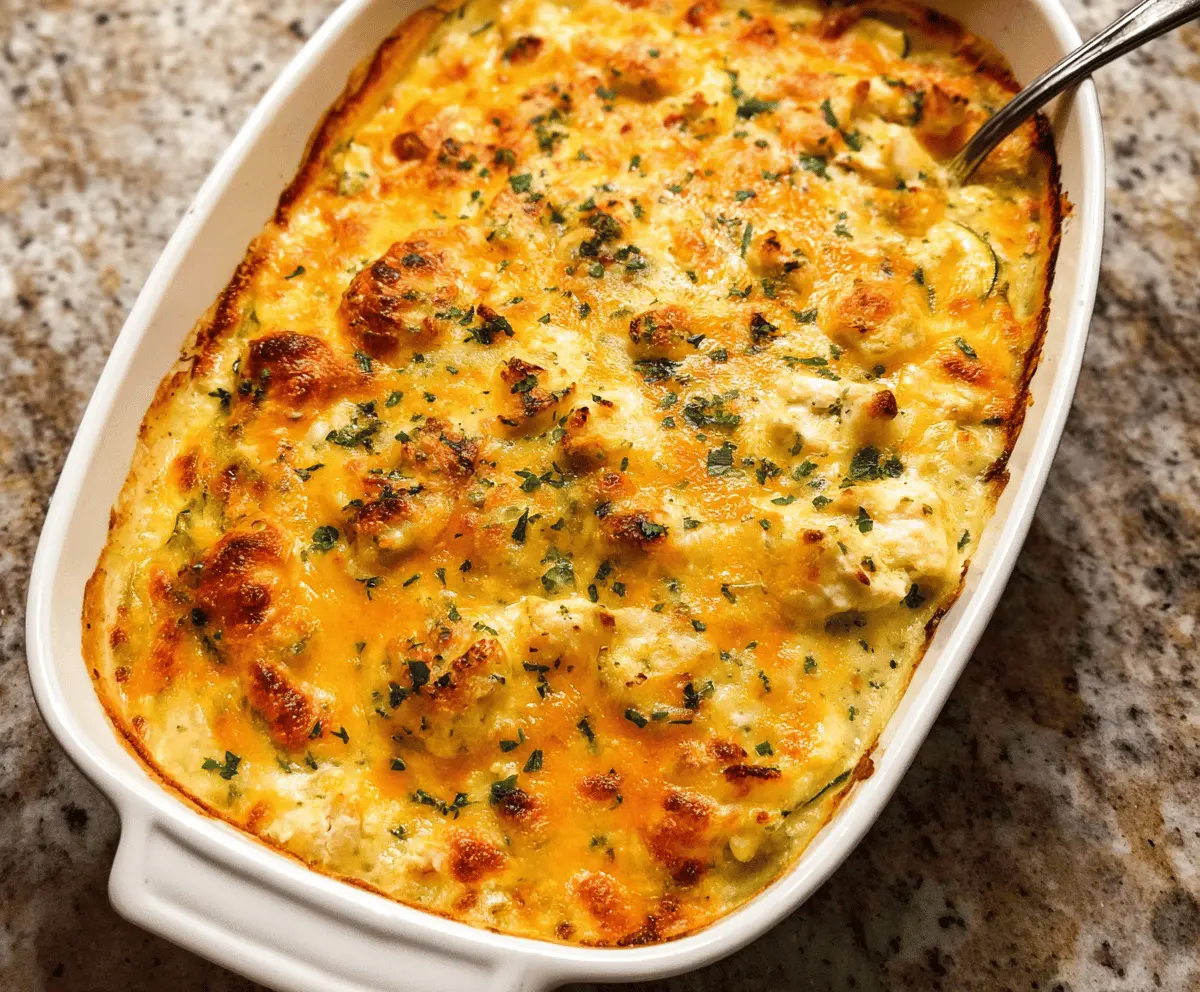 Easy Chicken Zucchini Casserole Recipe