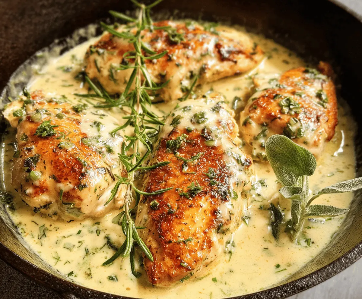 Creamy Herb Chicken Recipe for Easy Dinners