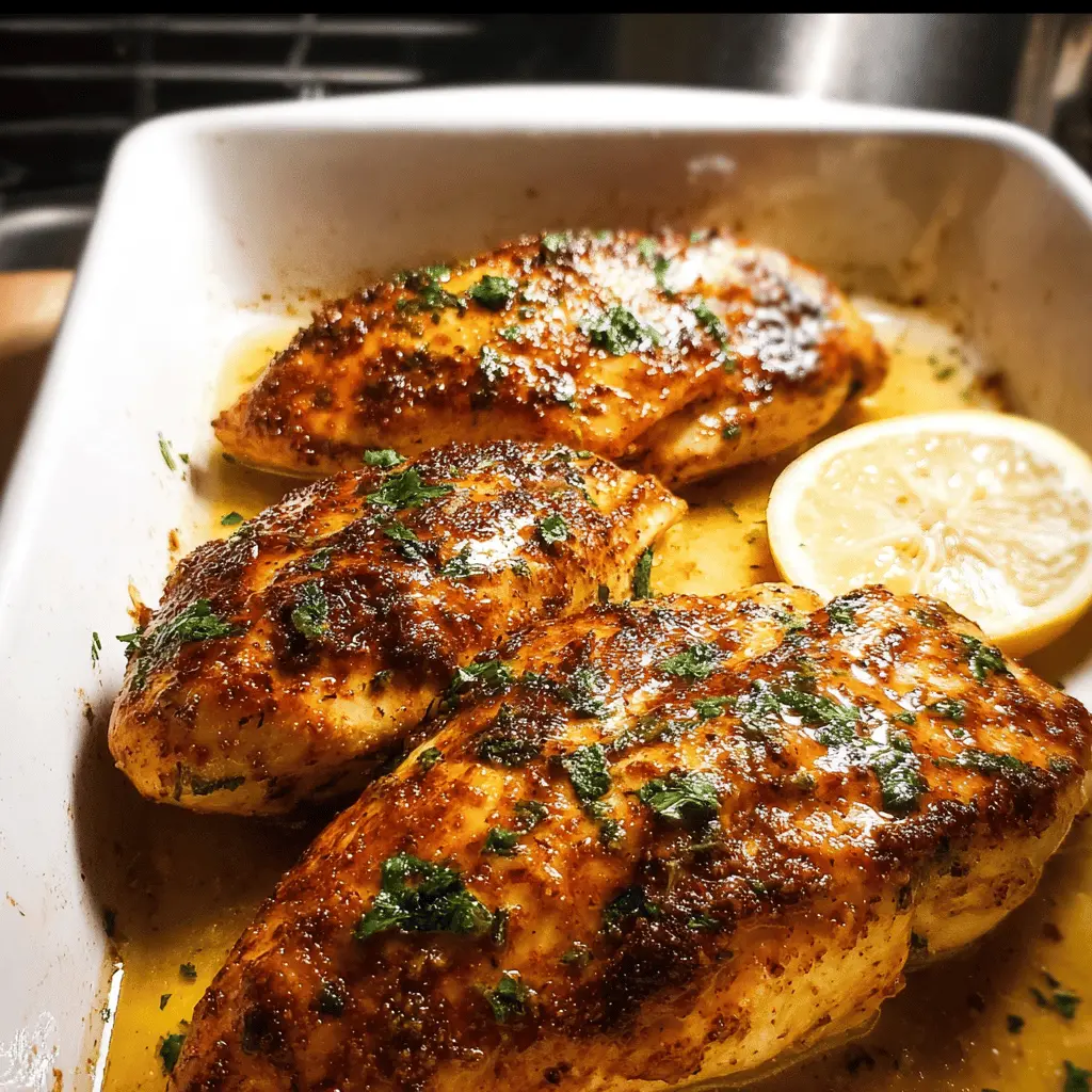 Easy Oven Baked Chicken Breast Recipe