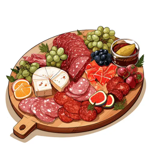 Appetizers and snacks icon