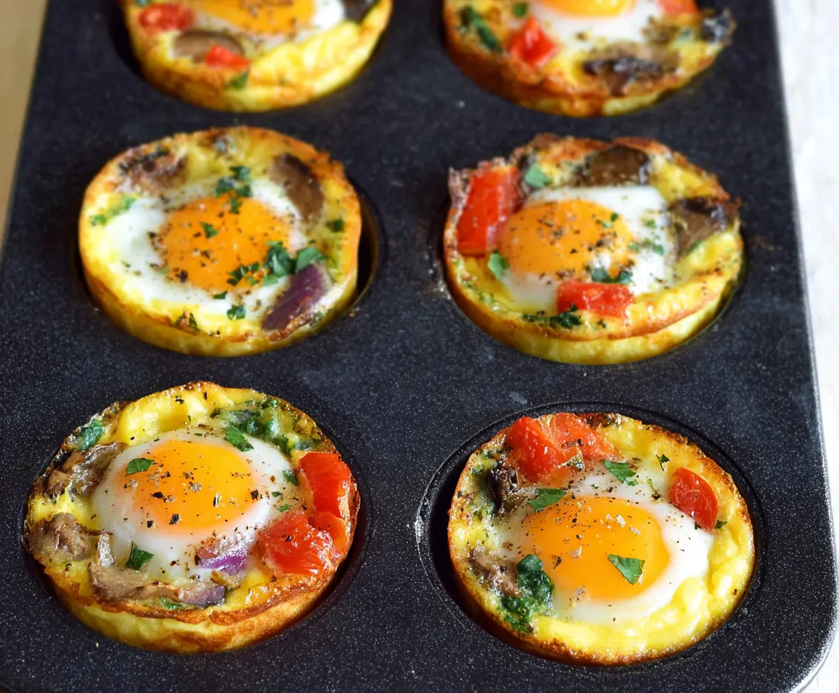 Baked Egg Breakfast Cups