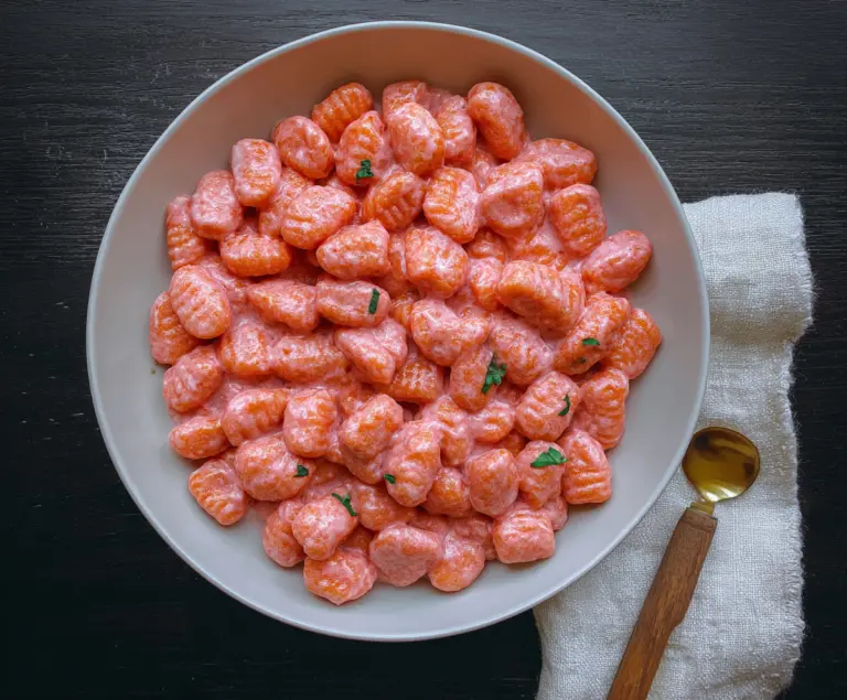 Pink Gnocchi