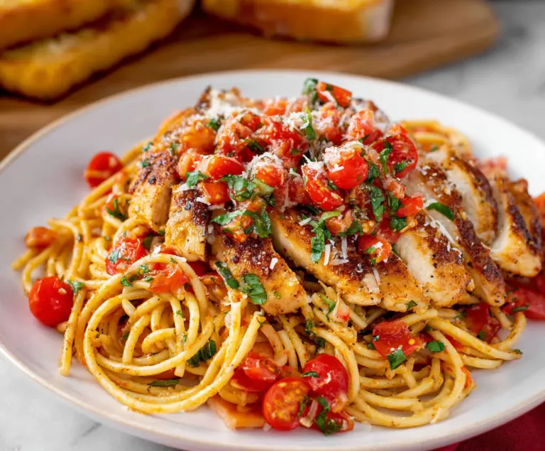 Bruschetta Chicken Pasta