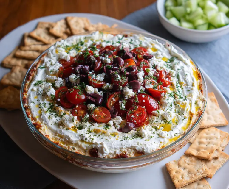 Layered Greek Dip
