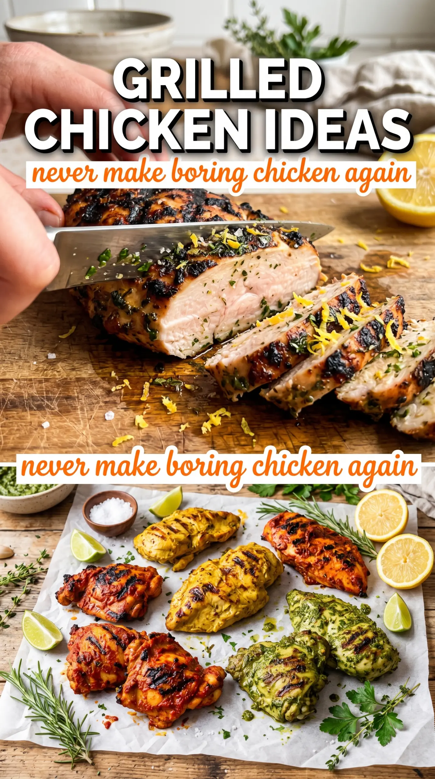 Creative Grilled Chicken Recipes Collection mango-habanero glazed grilled chicken tropical spicy
