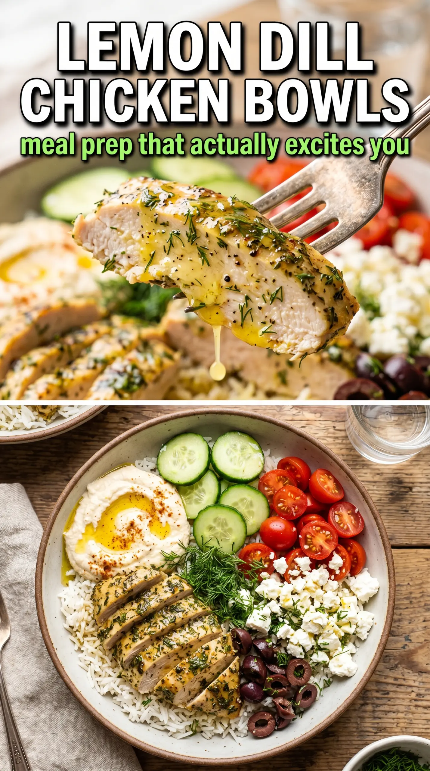 mediterranean-lemon-dill-chicken-bowls-recipe