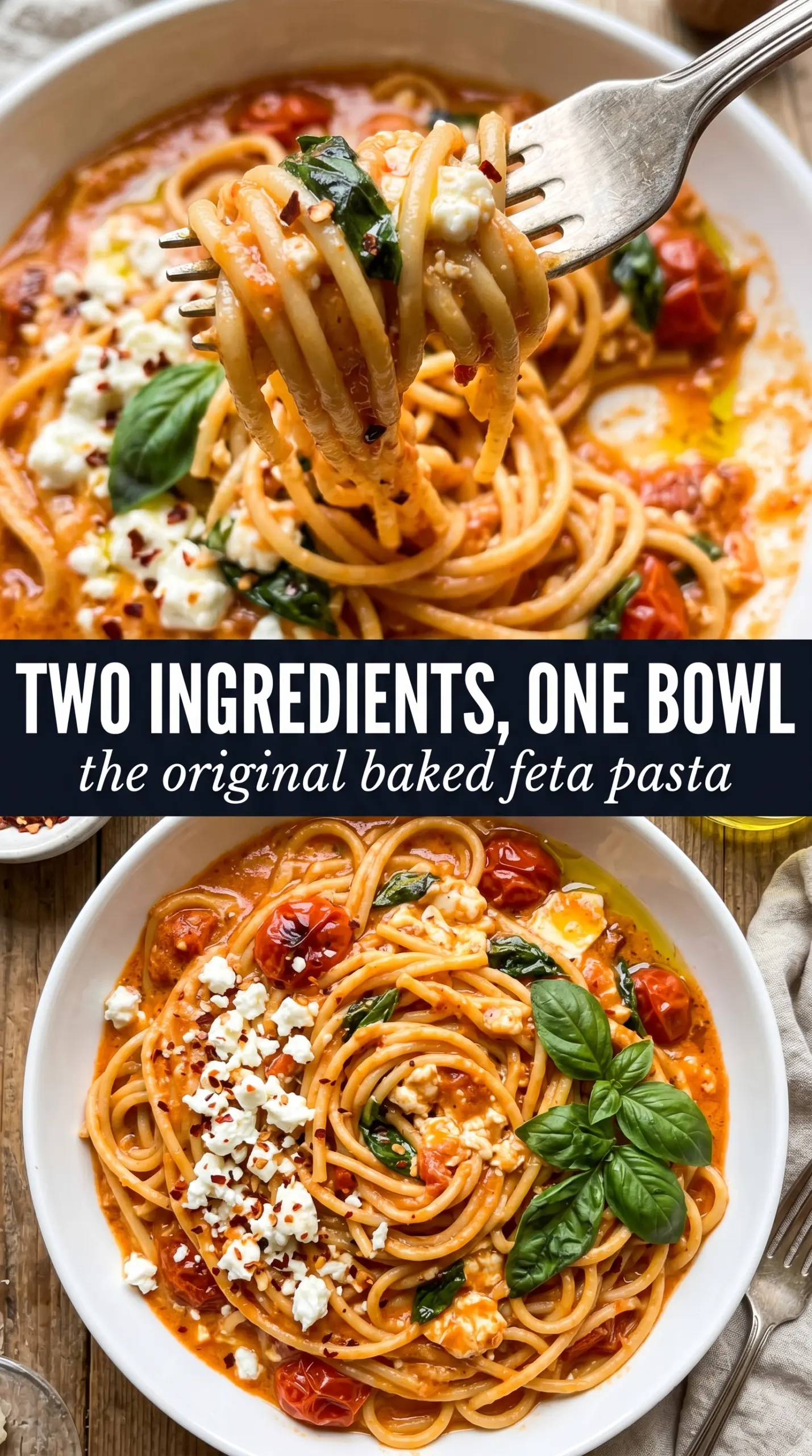 Prepared recipe ready to serve