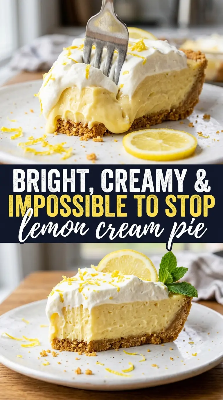 Lemon Cream Pie bright citrus creamy