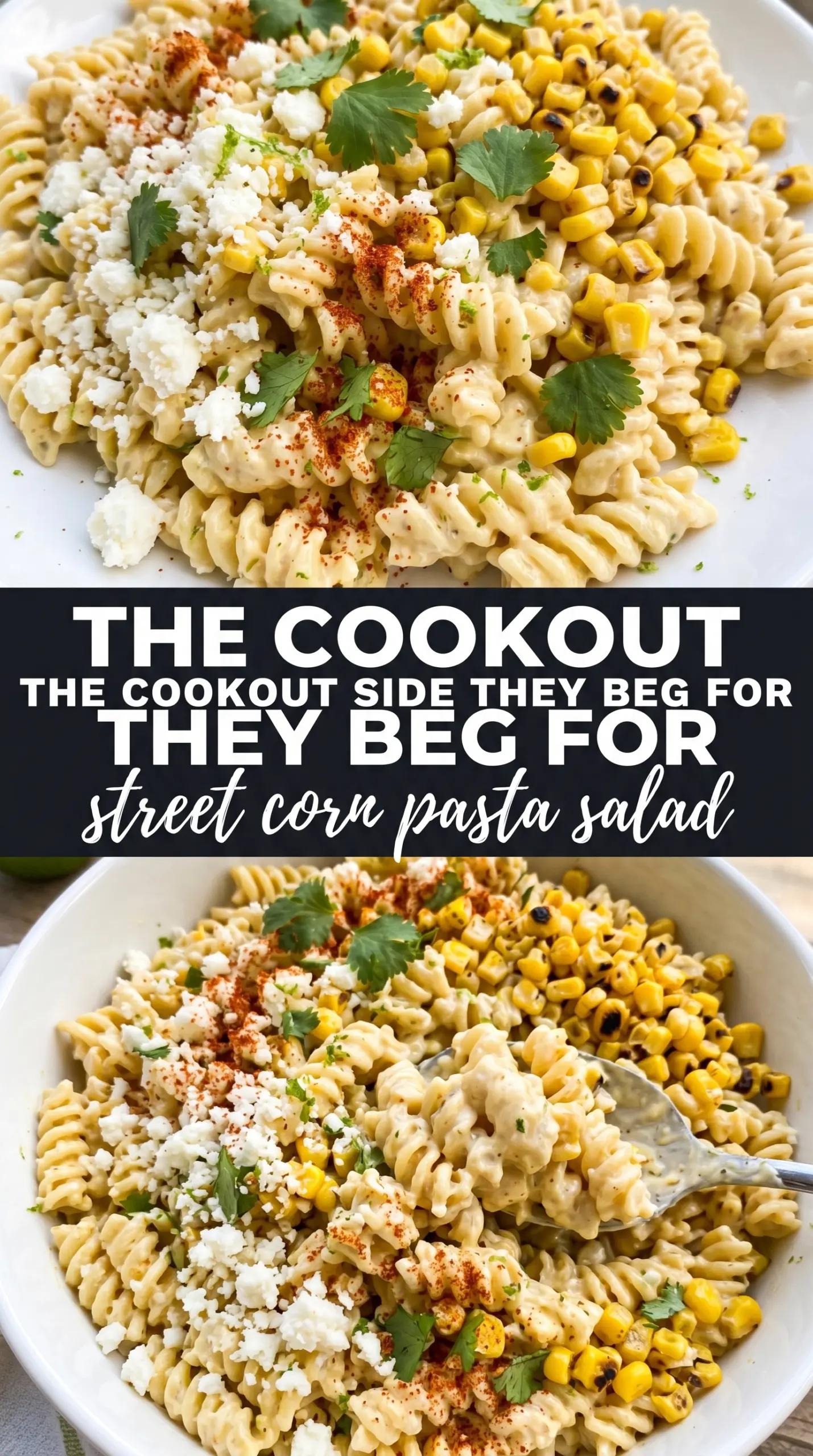 Prepared recipe ready to serve