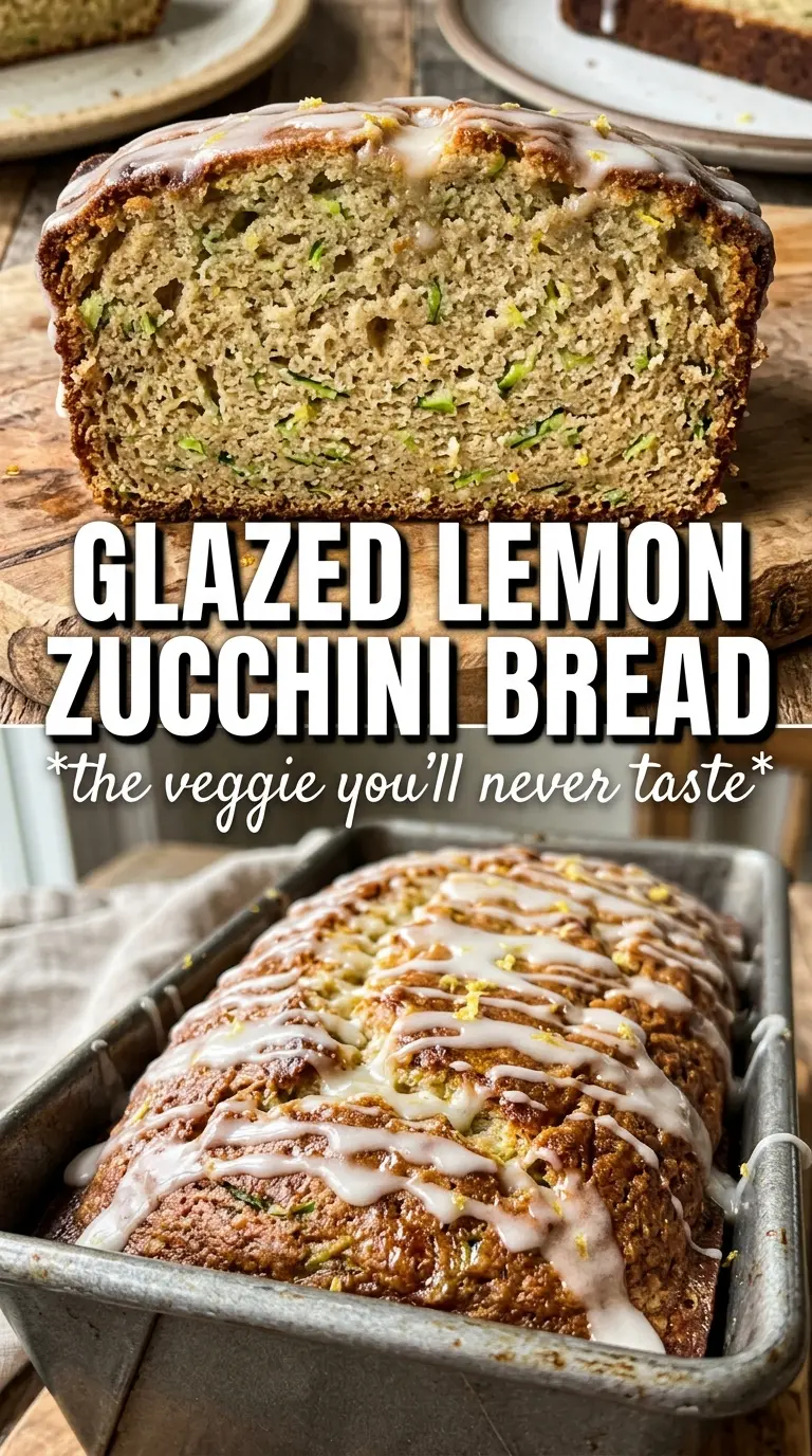 Lemon Zucchini Bread bright citrus tender crumb